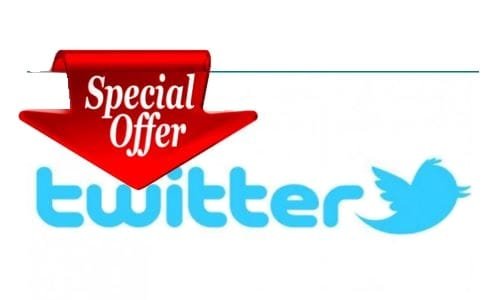 Autumn 2018 OFFER 14 Twitter Special Offer